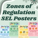 Zones of Emotional Regulation Posters | SEL Lesson | Calmi