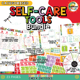 Zones of Emotions Self-Care Check-In Bundle: Self-Awarenes