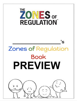 Preview of Zones of Regulation Activity Book