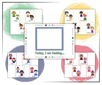 Preview of Zones of Regulation Emotion Cards