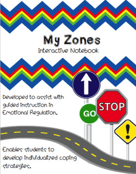 Preview of My Zones- An Interactive Notebook for Emotional Regulation