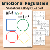 SEL Emotional Regulation body clues/sensations sort