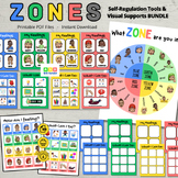 Zones of Regulation, self-regulation tools bundle