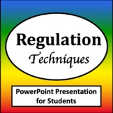 Emotional Regulation Visuals PowerPoint {Self Regulation T