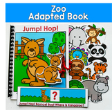 Zoo Adapted Book And Activities