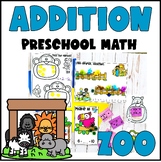 Zoo Addition Preschool and Kindergarten Math