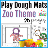 Zoo Animal Alphabet Letters A to Z Kindergarten Play Dough