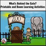 Zoo Animal Behind the Gate Bundle Printable and Boom Learning