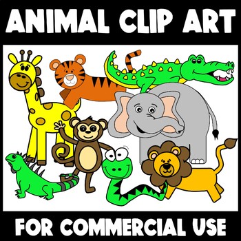 zoo animals clip art
