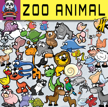 Preview of Zoo Animal Clip art - Creative Clips Clipart - Animals Clip Art