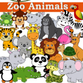 Zoo Animal Clipart | Wild Animals Clip Art Bundle