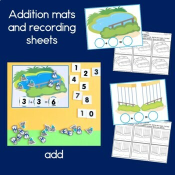 Zoo Animals Counting, Sequencing and Adding by Paula's Primary Classroom