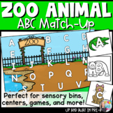 Zoo Animal - Letter Match-up Mat