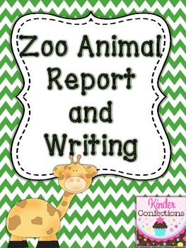 Animal Reports using Zoo Pals by Hefty  Animal report, Reading projects,  School fun