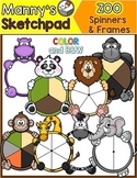 Zoo Animal Spinners & Frames