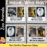 Zoo Animal Vocabulary I Have Who Has Card Game