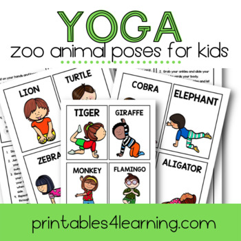 Yoga poses for kids Black and White Stock Photos & Images - Alamy