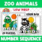 Zoo Animals | 1 to 5 and 6 to 10 Puzzles | Math Center for
