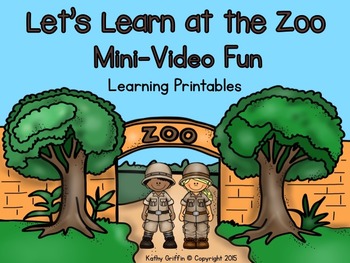 Zoo Animals by Kathy Griffin | Teachers Pay Teachers