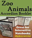 Zoo Animals Activity/ Foldable: Lion, Tiger, Polar Bear, E