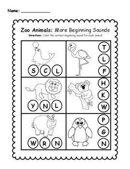 Animal Sounds Worksheets Teaching Resources | TPT