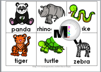 Animal bingo cards pdf