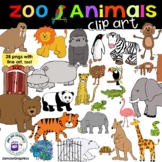 Zoo Animals | Clip Art |