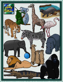 Zoo Animals Clip Art Pack