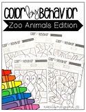 Zoo Animals - Color By Behavior