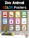 Zoo Animals Color Identification Posters {Jungle Safari Theme}