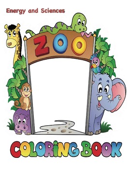 Preview of Zoo Animals Coloring Book