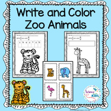 Zoo Animals Coloring Pages Animal Research Phonics Workshe