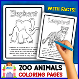 Zoo Animals Coloring Pages | Description and Facts About A