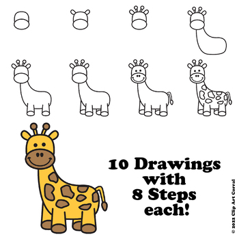 Easy Animals Drawing for Beginners | How to Draw - Simple Animal Drawings  for Kids :) | By Kids Art & Craft | I'm I you you. I you don't mind the