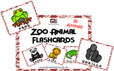 Zoo Animals Flashcards | FREEBIE