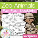 Zoo Animals Fun Fact Mini-Booklets