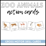 Zoo Animals Gross Motor Movement Cards