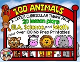 Zoo Animals: MEGA THEME PACK: Lesson plans, Literacy, Math