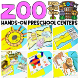 Zoo Animals Math and Literacy Centers Preschool Activities
