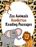 Zoo Animals Nonfiction Reading Passages