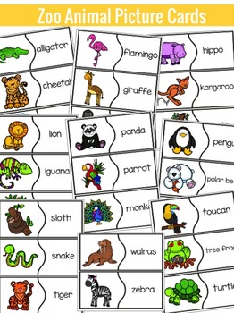 Zoo Animals Activities | Zoo Animals Reading by Education to the Core