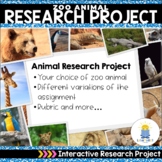 Zoo Animals Research Project