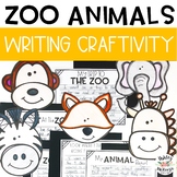 At Home Learning Zoo Animals Writing Craftivity (Zoo Field