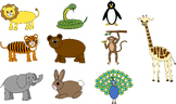 Zoo/Circus Animal Clip Art (Clipart)