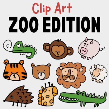 Preview of Zoo Clipart set