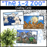 Zoo Counting Booklet and Counting Cards with Zoo Animals