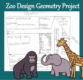 Preview of Zoo Design Geometry Project MYP Criterion D