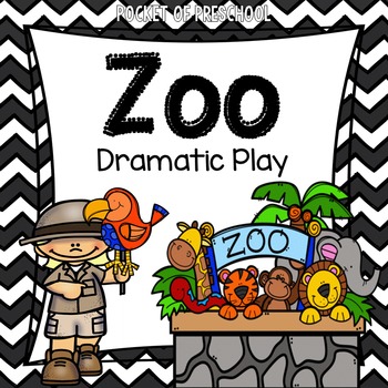 Preview of Zoo Dramatic Play