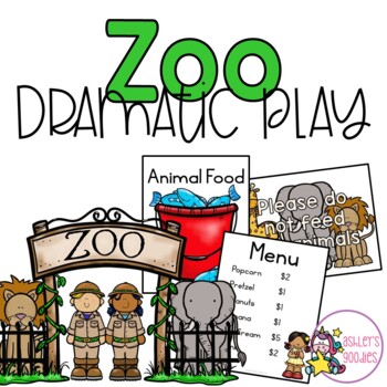 Preview of Zoo Dramatic Play