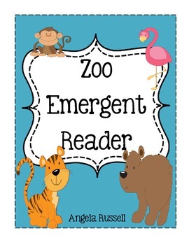 Preview of Zoo Emergent Reader - What Am I?